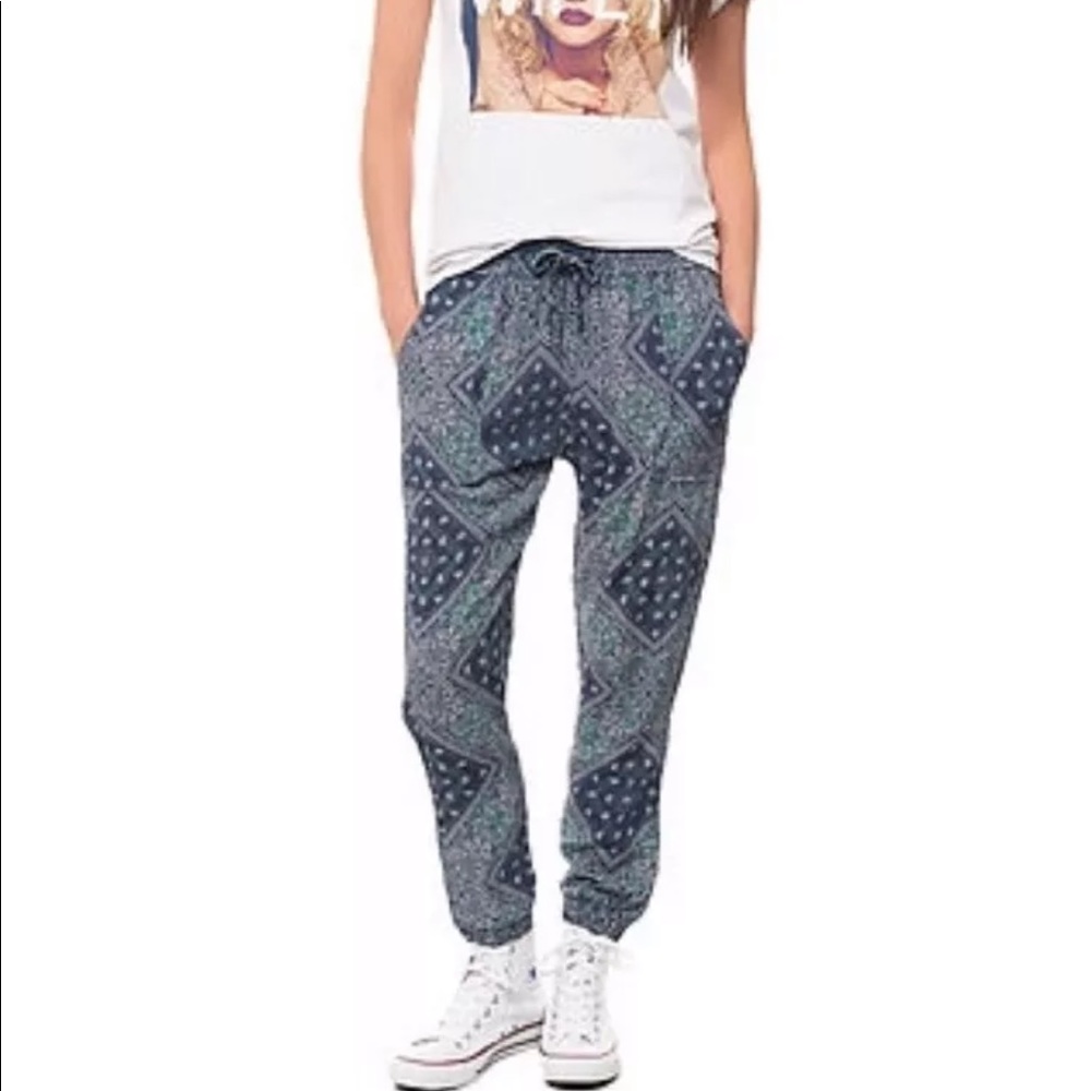Volcom Paisley Harem Beach Lounge Joggers